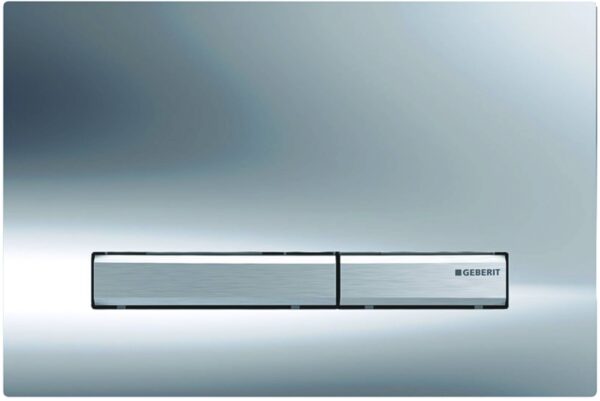 Geberit Sigma 50 bedieningspaneel glans chroom voor Sigma reservoirs 8cm (UP720) en 12cm (UP320)