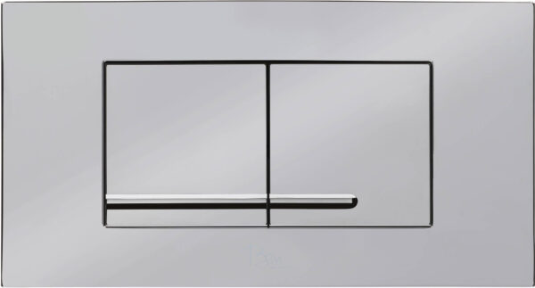 Ben Compact Flush Lomex bedieningspaneel glans chroom voor Ben BCF en BCF112