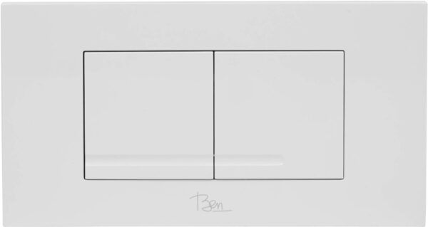 Ben Compact Flush Lomex bedieningspaneel glans wit voor Ben BCF en BCF112